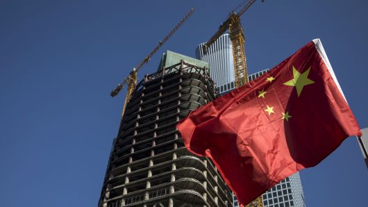 China’s economy picks up as companies pile on debt, survey finds – CNBC